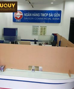 Tấm Chắn Giọt Bắn Quầy Giao Dịch Ngân Hàng Giá Rẻ Tại Nha Trang