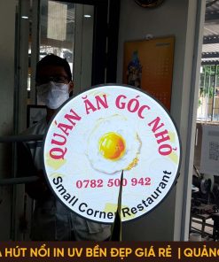 Hộp Đèn Mica Hút Nổi In UV Quảng Cáo Tứ Quý